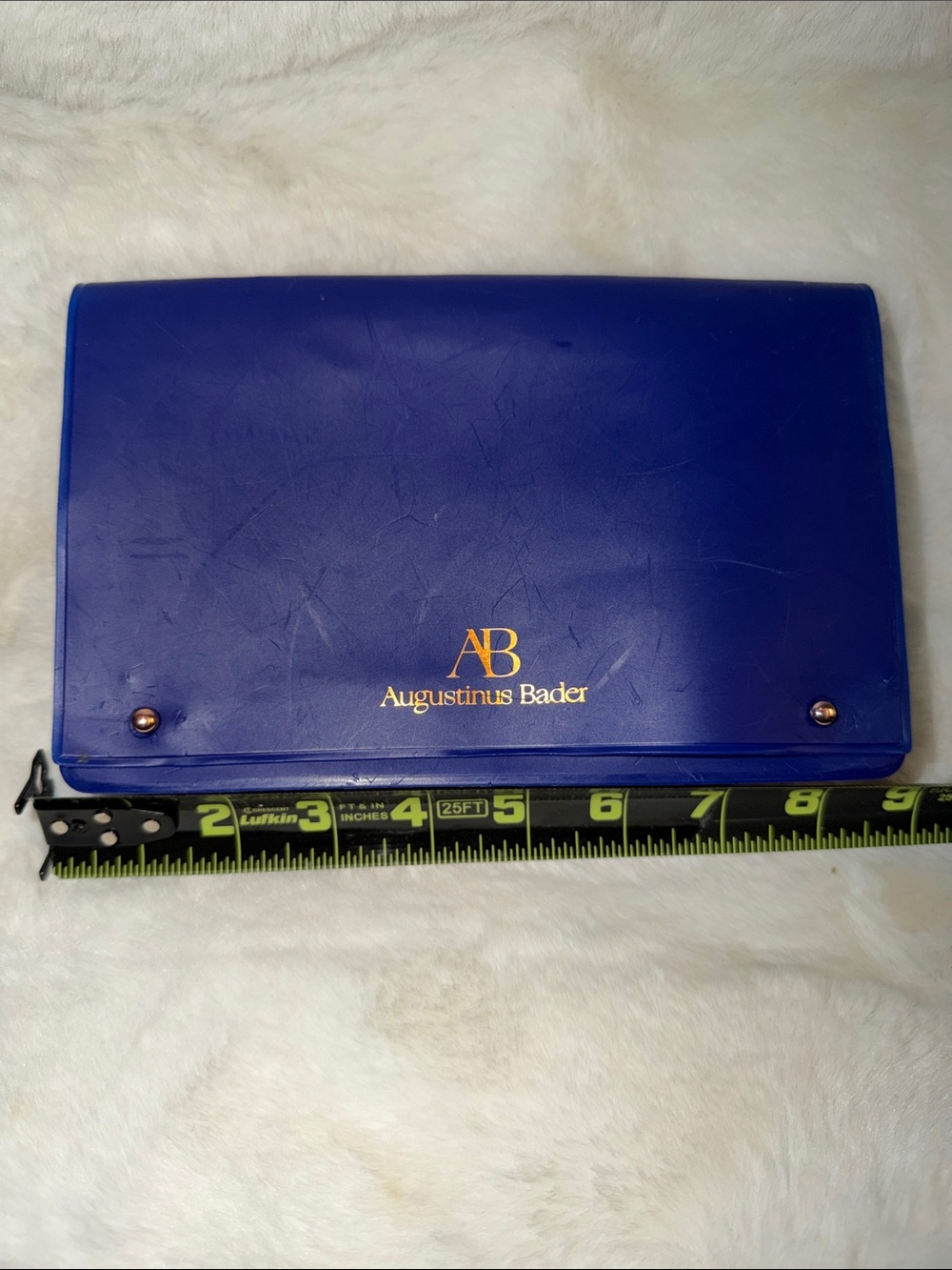 Augustinus Bader Blue Cosmetic Case